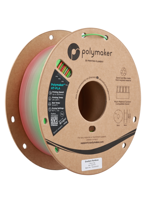 Polymaker HT-PLA Gradient Rainbow 1.75 mm