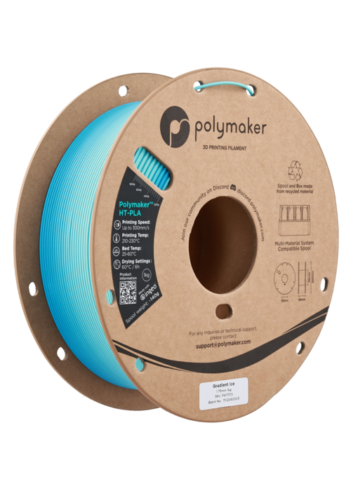 Polymaker HT-PLA Gradient Ice 1.75 mm