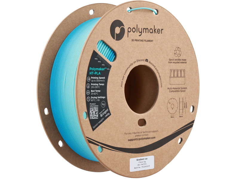 Polymaker HT-PLA Gradient Ice 1.75 mm