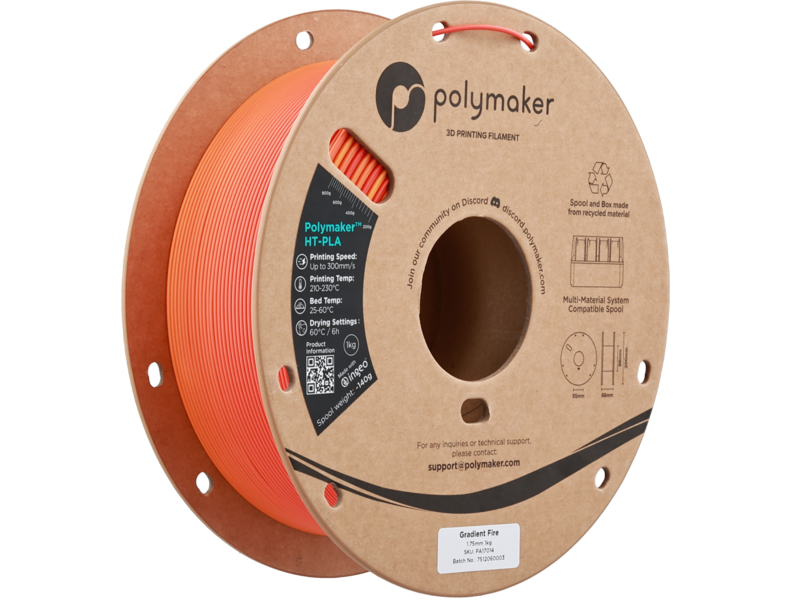 Polymaker HT-PLA Gradient Fire 1.75 mm