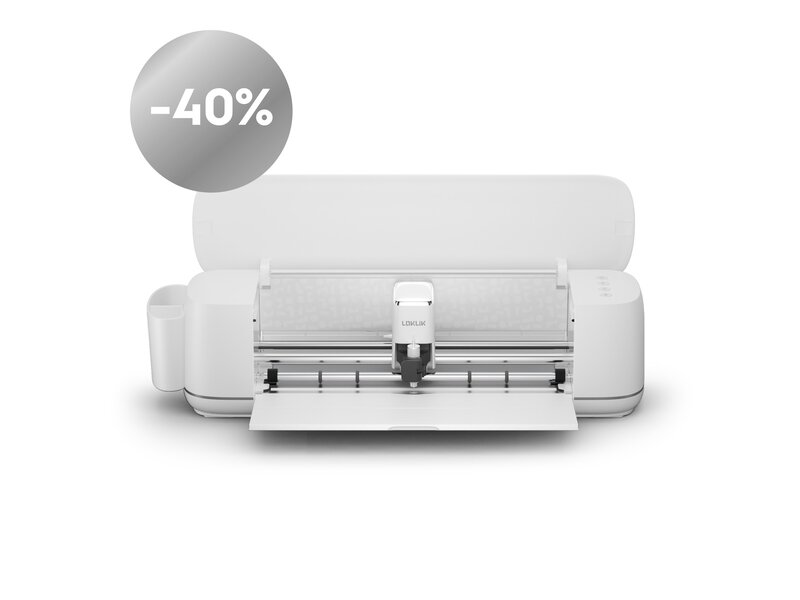 LOKLiK Open Box Silver iCraft Daisy White