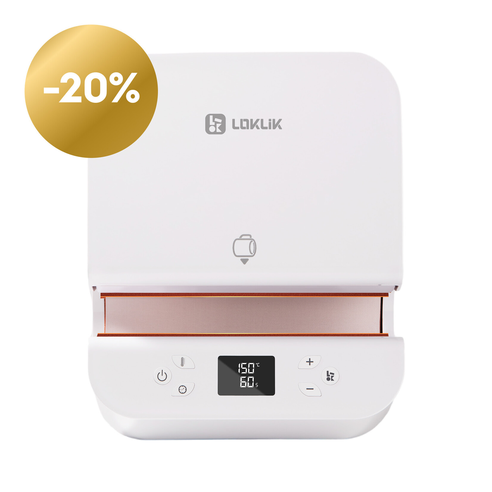 LOKLiK Open Box Gold Auto Tumbler Heat Press