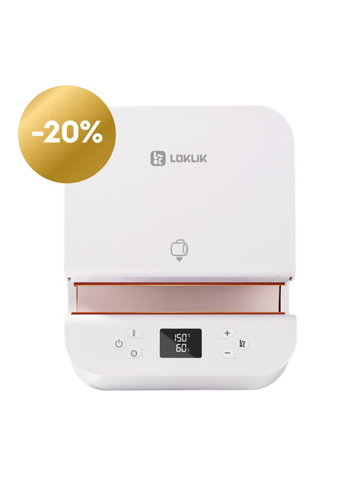 LOKLiK Open Box Gold Auto Tumbler Heat Press