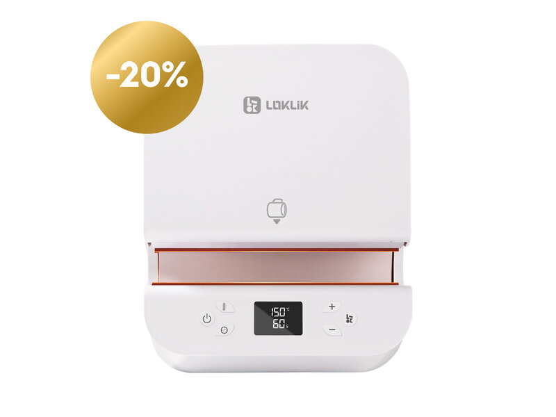 LOKLiK Open Box Gold Auto Tumbler Heat Press