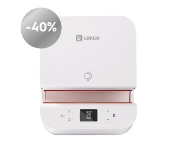 LOKLiK Open Box Silver Auto Tumbler Heat Press