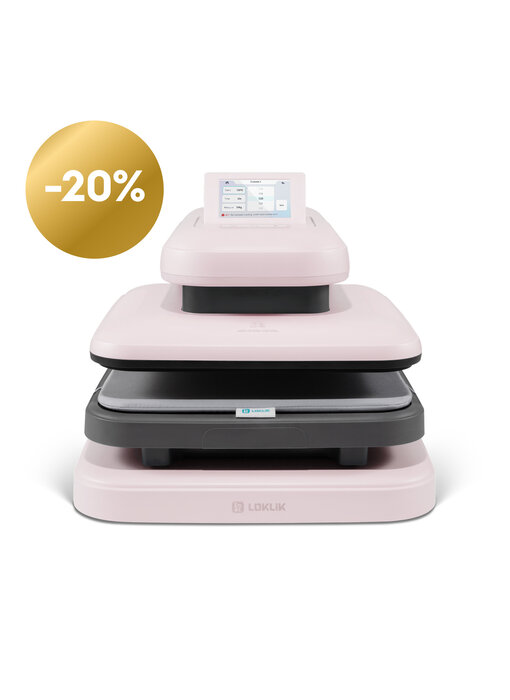LOKLiK Open Box Gold ImPress Auto 2 - Smart Pastel Pink