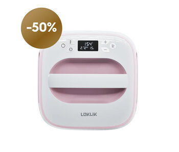 LOKLiK Open Box Bronze Easy Heat Press Romance Pink