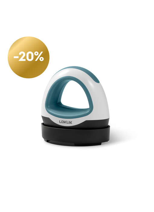 LOKLiK Open Box Gold Mini Heat Press Denim Blue