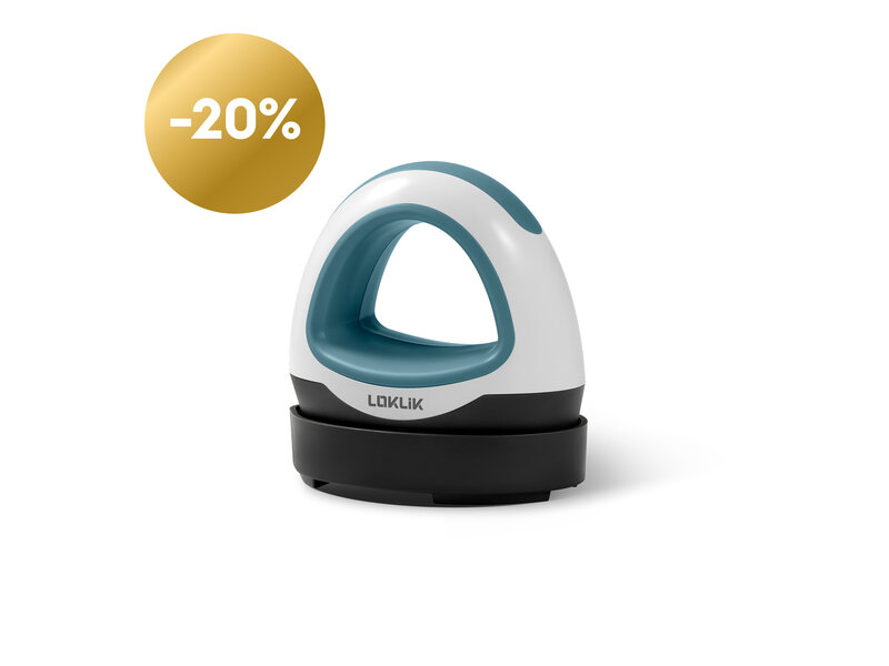 LOKLiK Open Box Gold Mini Heat Press Denim Blue