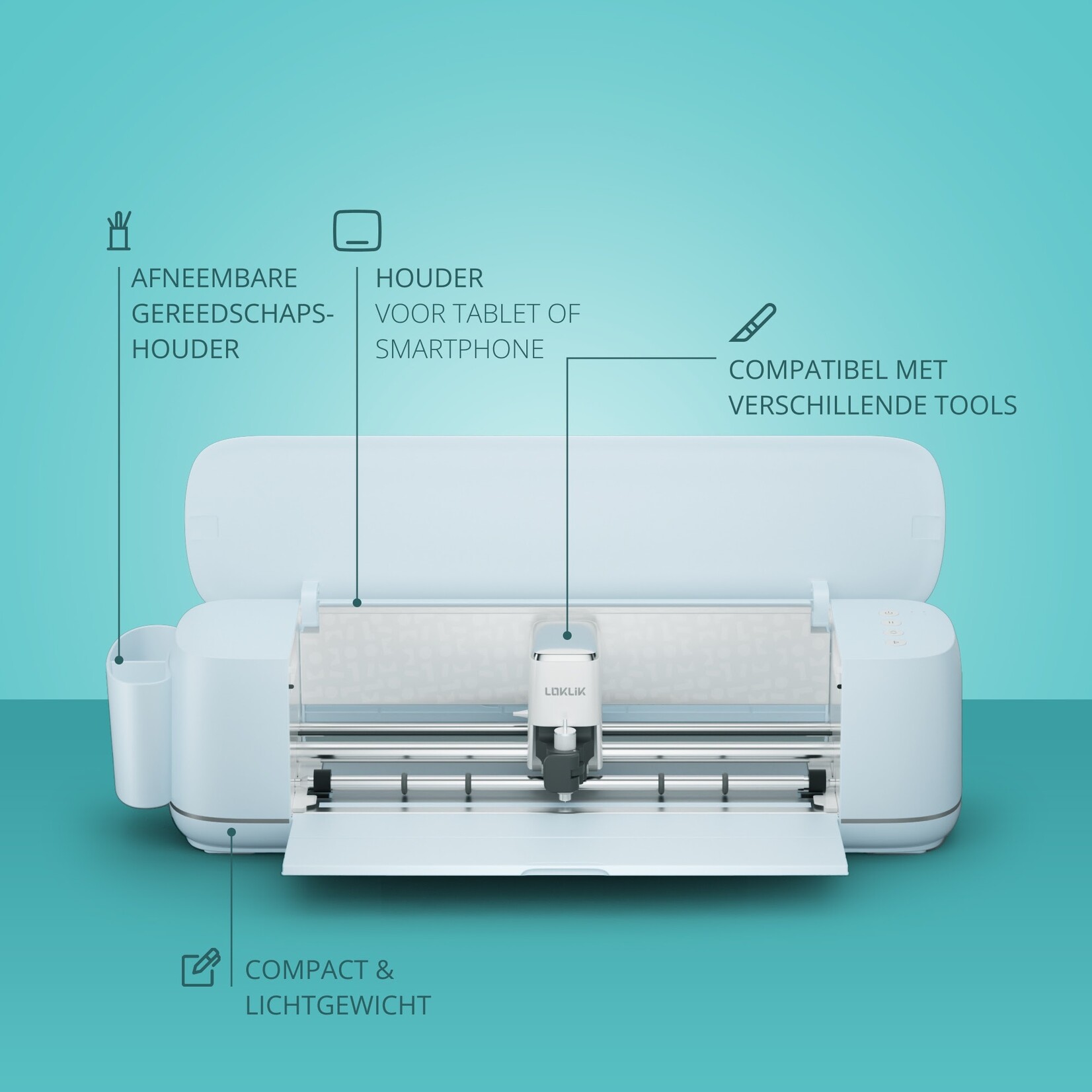 LOKLiK Open Box Gold  iCraft Bubble Blue