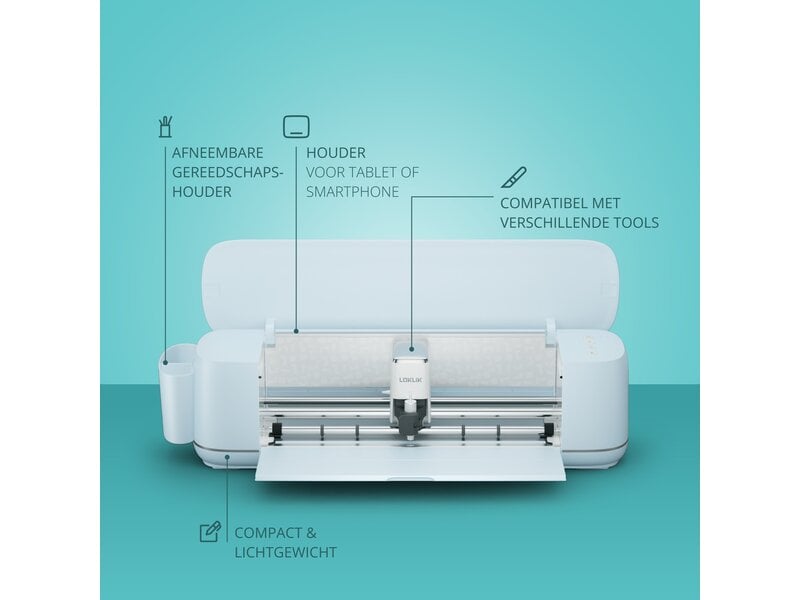 LOKLiK Open Box Silver iCraft Bubble Blue