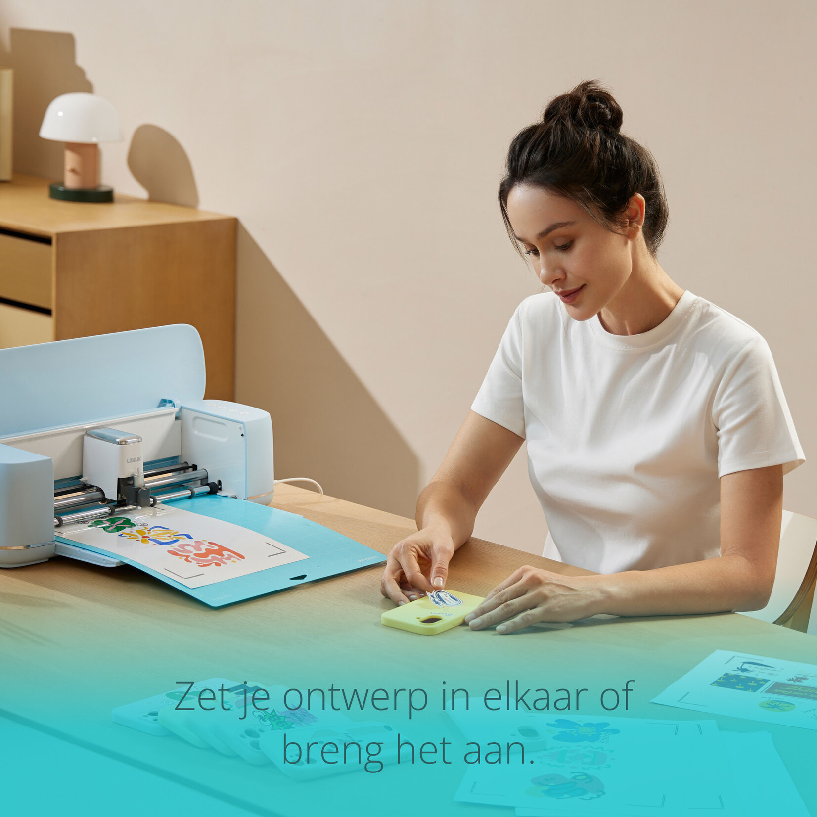 LOKLiK Open Box Gold  iCraft Daisy White