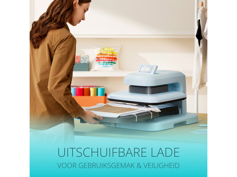 LOKLiK Open Box Silver ImPress Auto 2 - Smart Bubble Blue