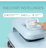 LOKLiK Open Box Silver ImPress Auto 2 - Smart Bubble Blue