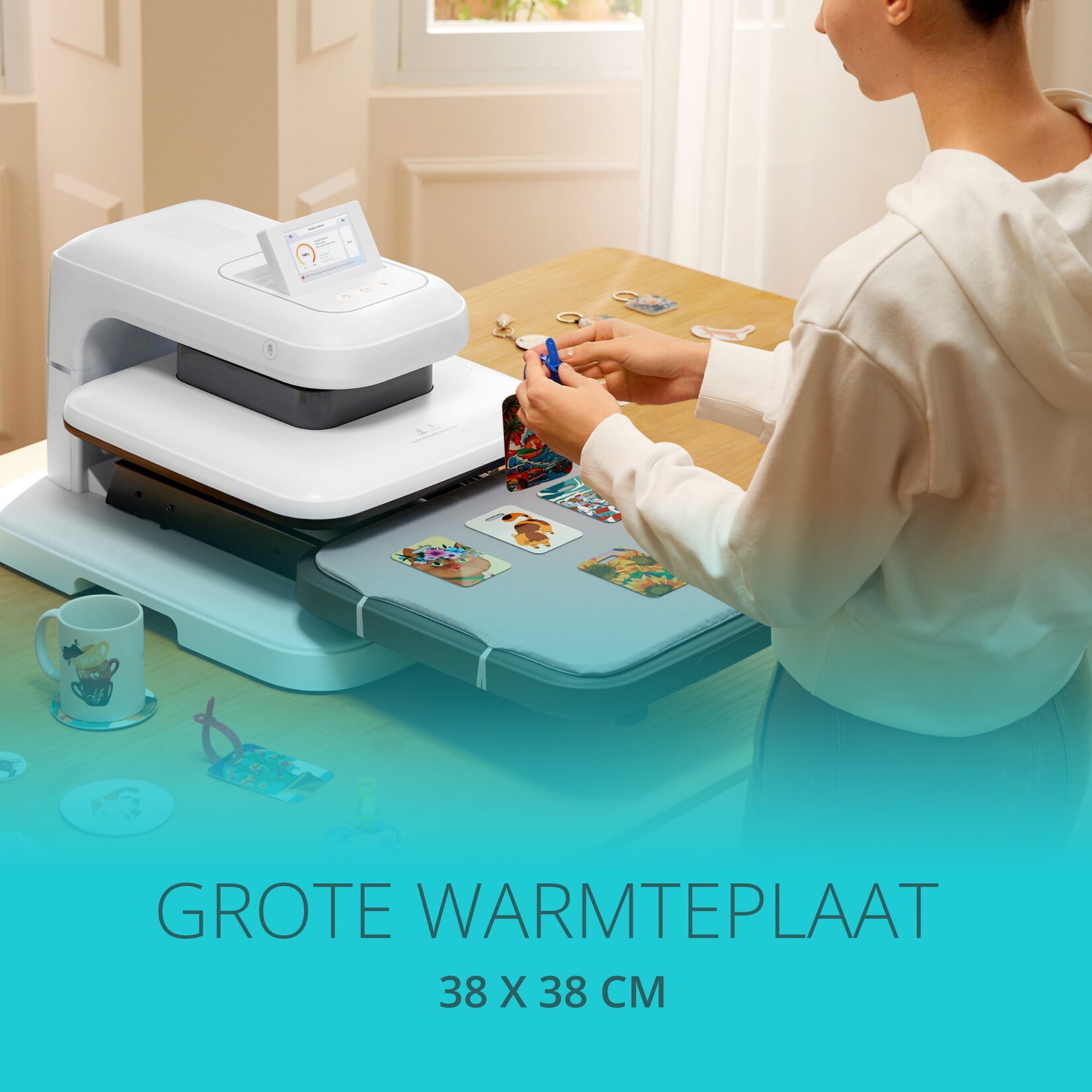 LOKLiK Open Box Silver ImPress Auto 2 - Smart Daisy White