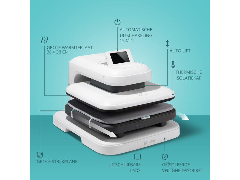 LOKLiK Open Box Gold ImPress Auto 2 - Smart Daisy White