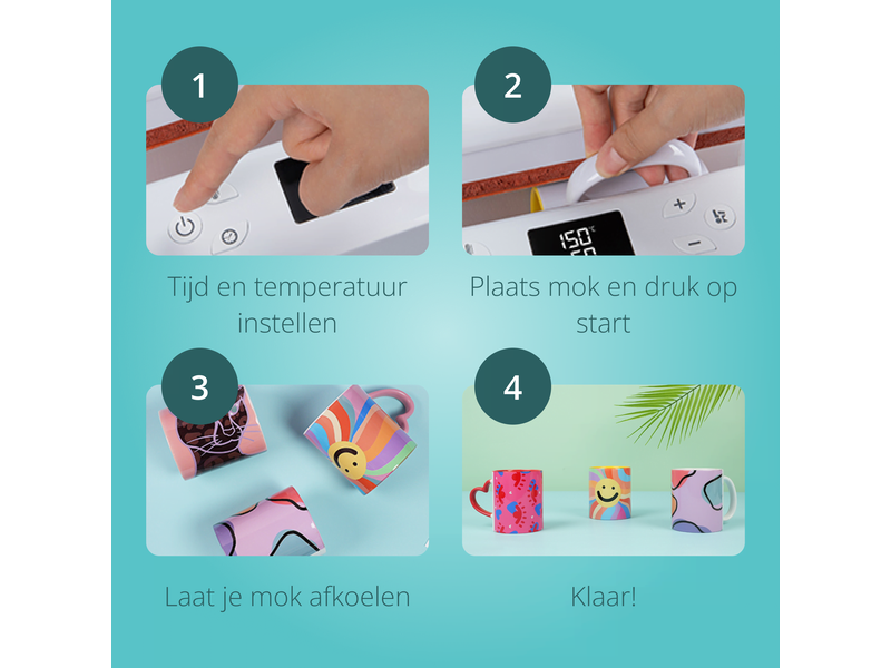 LOKLiK Open Box Silver Auto Tumbler Heat Press