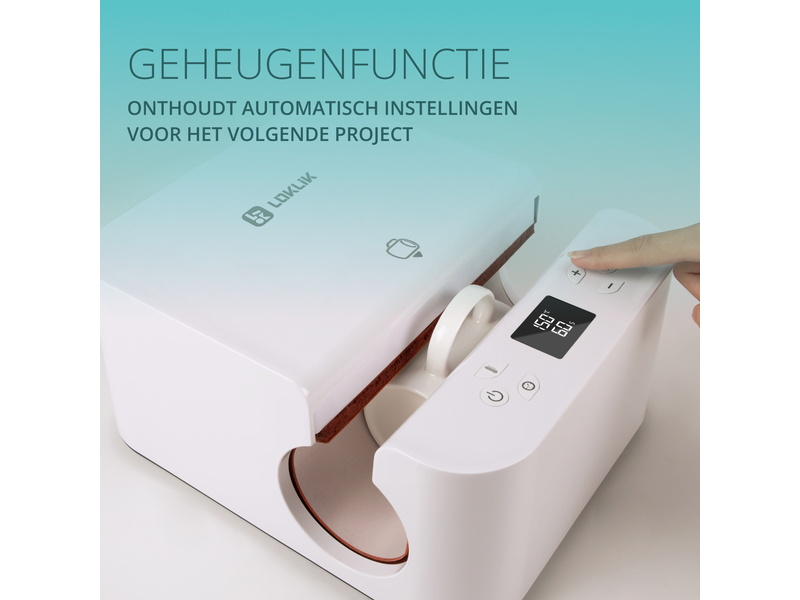 LOKLiK Open Box Gold Auto Tumbler Heat Press