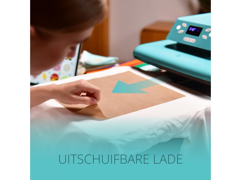 LOKLiK Open Box Gold Auto Heat Press LOKLiK Blue