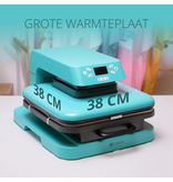 LOKLiK Open Box Gold Auto Heat Press LOKLiK Blue