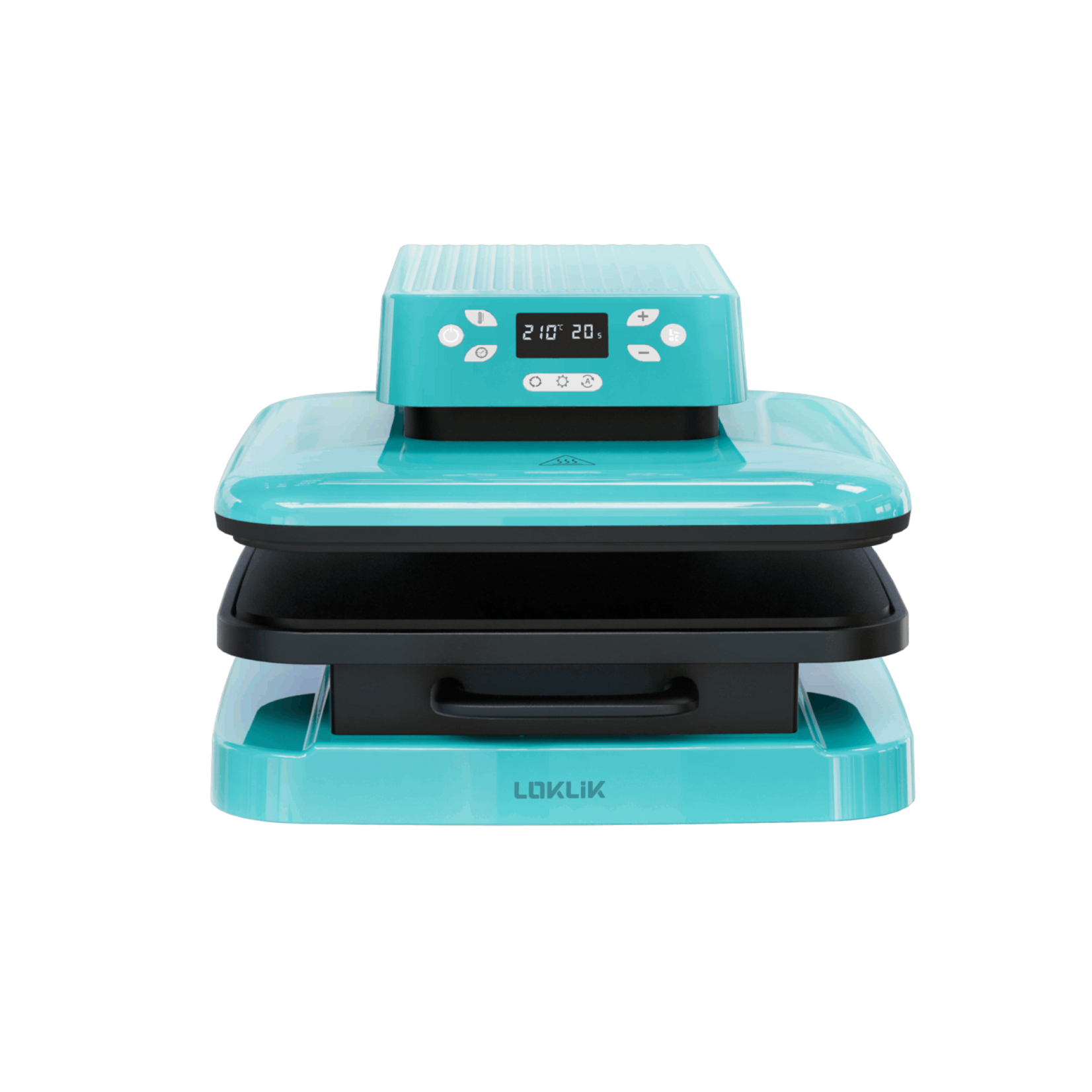 LOKLiK Open Box Gold Auto Heat Press LOKLiK Blue