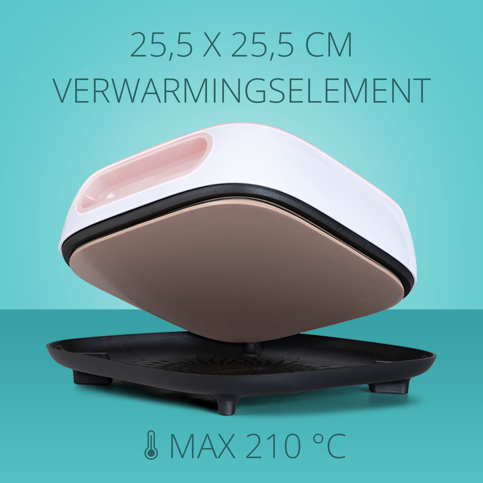 LOKLiK Open Box Bronze Easy Heat Press Romance Pink