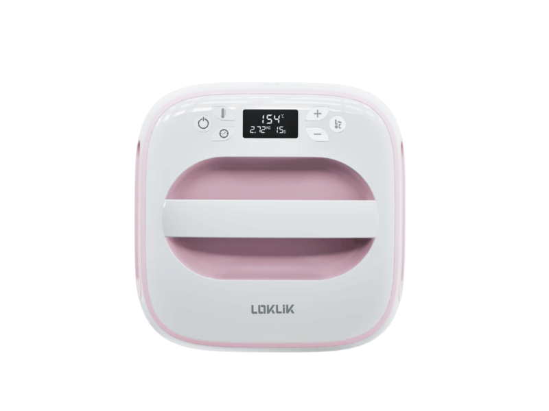 LOKLiK Open Box Gold Easy Heat Press Romance Pink
