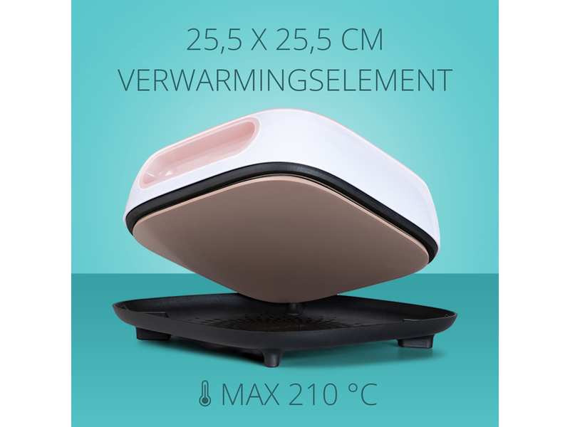 LOKLiK Open Box Gold Easy Heat Press Romance Pink