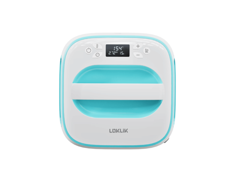 LOKLiK Open Box Bronze Easy Heat Press LOKLiK Blue