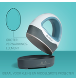 LOKLiK Open Box Gold Mini Heat Press Denim Blue