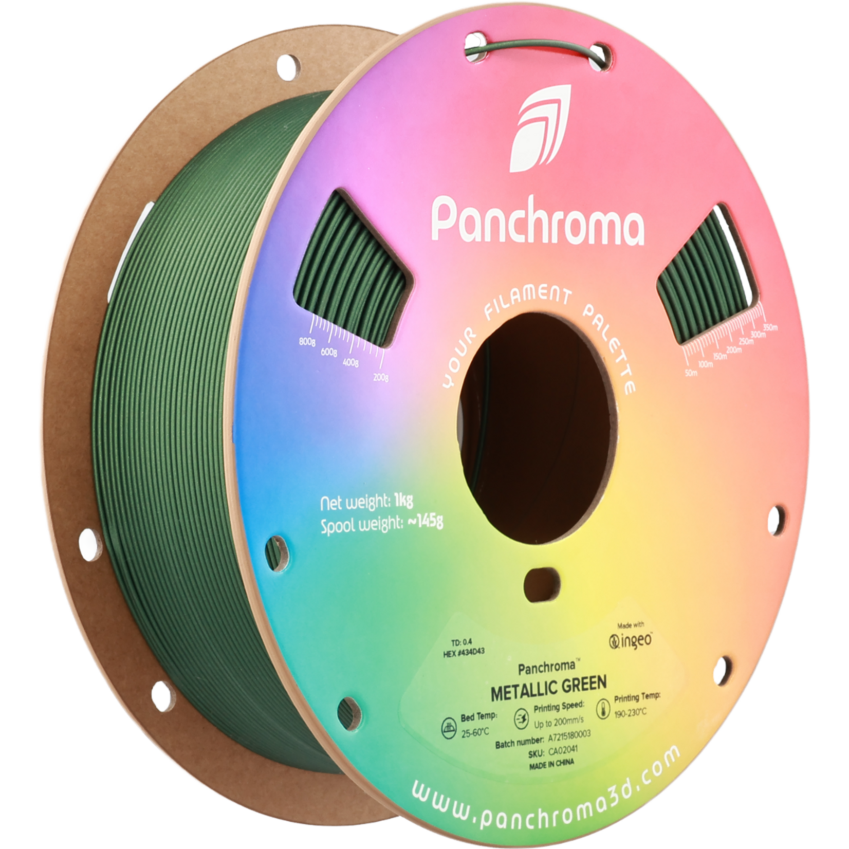 Polymaker Panchroma PLA Metallic Groen