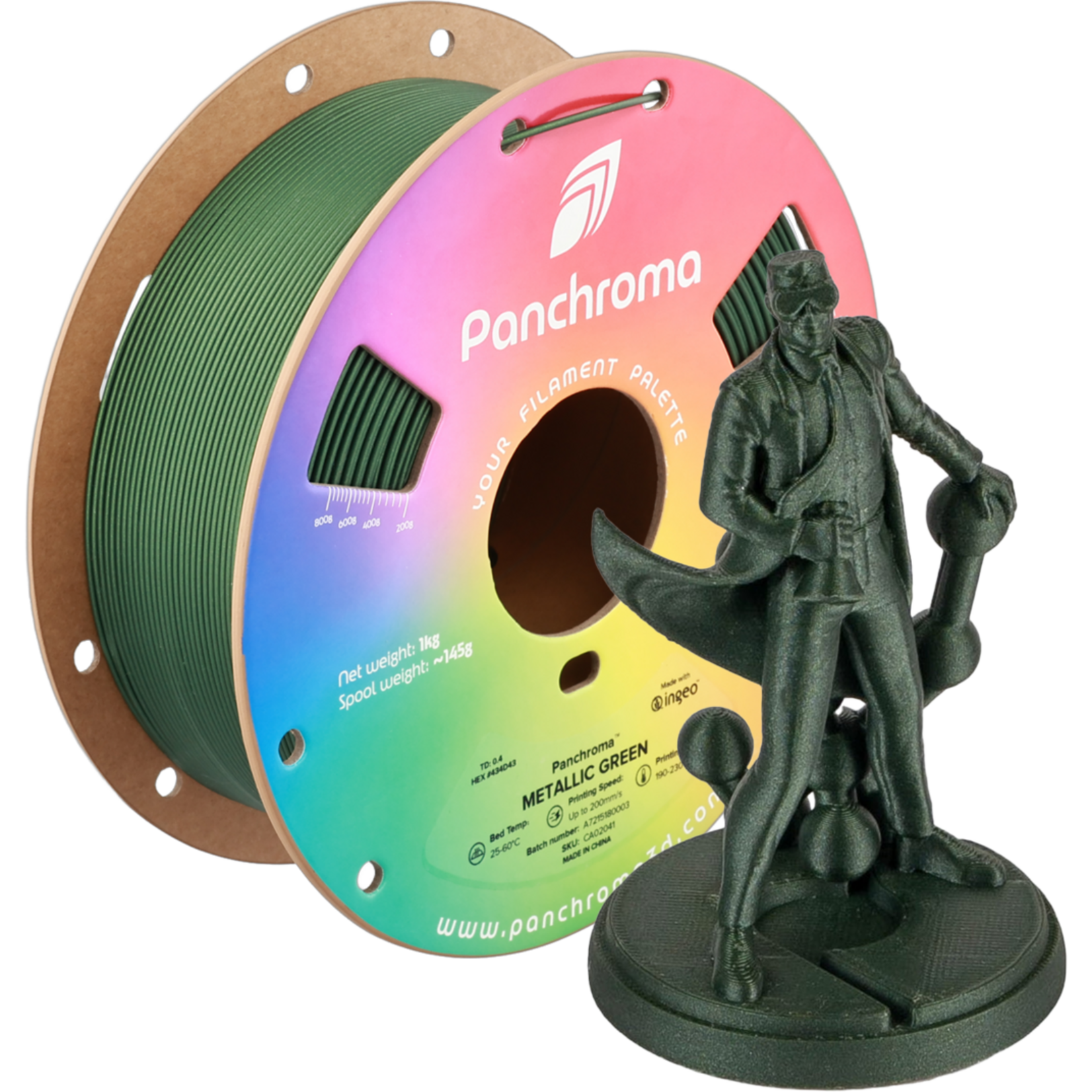 Polymaker Panchroma Metallic PLA - Metallic Groen