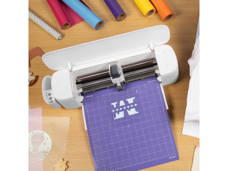 LOKLiK Heat Transfer Vinyl Basic - Red - 30.5 x 180 cm