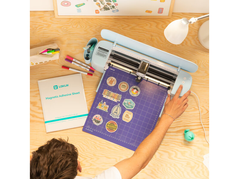 LOKLiK Magnetic Sheet 0.5 mm - 10 pack