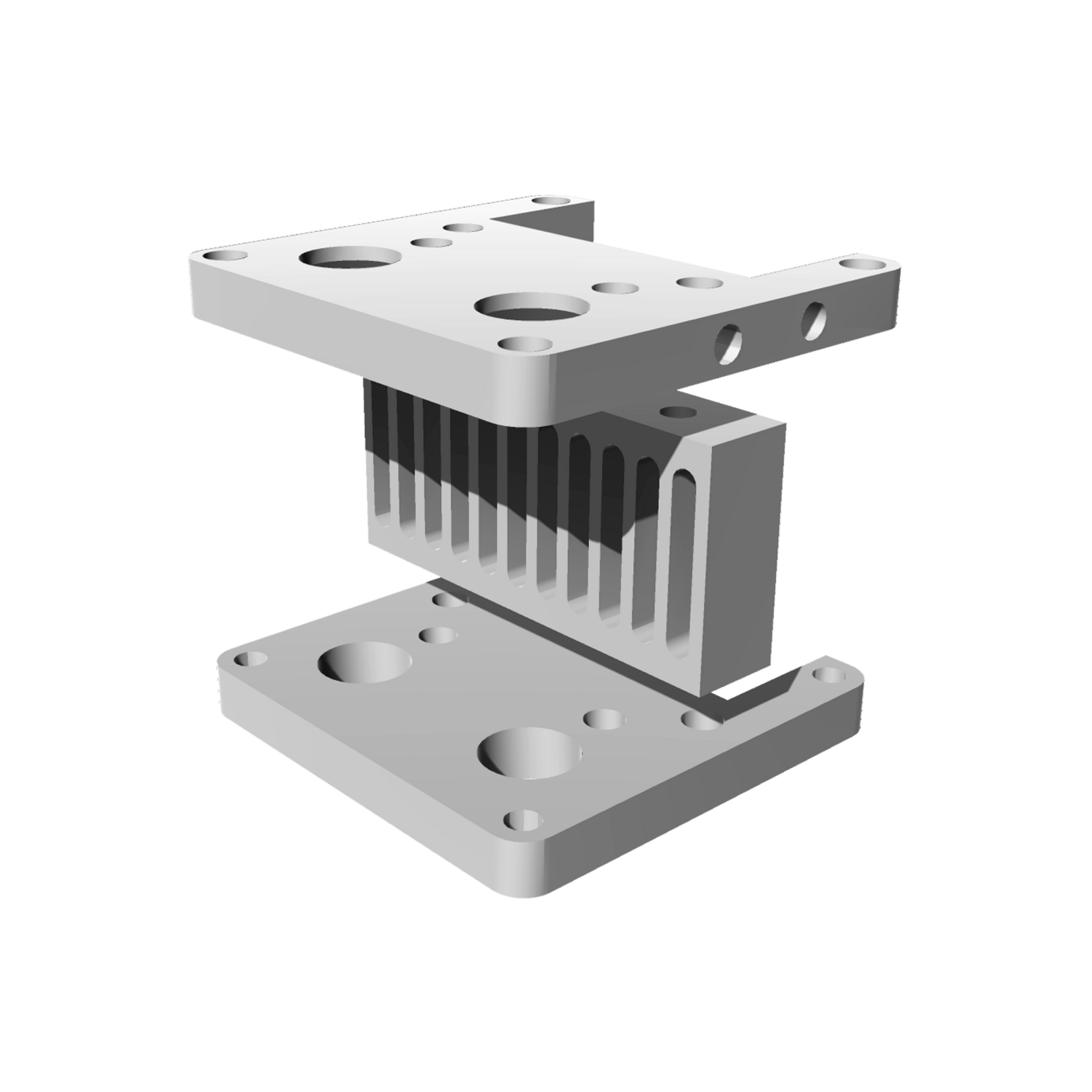 UltiMaker Aluminum Hot End Holder Pack (2+C) 80-133921