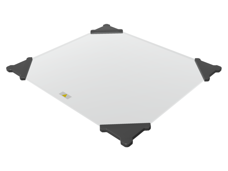 UltiMaker Glass Plate (2+C, S3) 80-227639