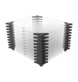 UltiMaker Glass Plate - Bulk Pack (2+C, S3) 81-227639