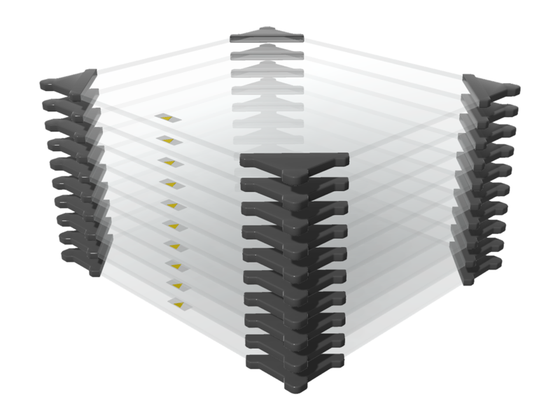 UltiMaker Glass Plate - Bulk Pack (2+C, S3) 81-227639
