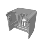 UltiMaker Front Fan Cover (S-serie) 234577