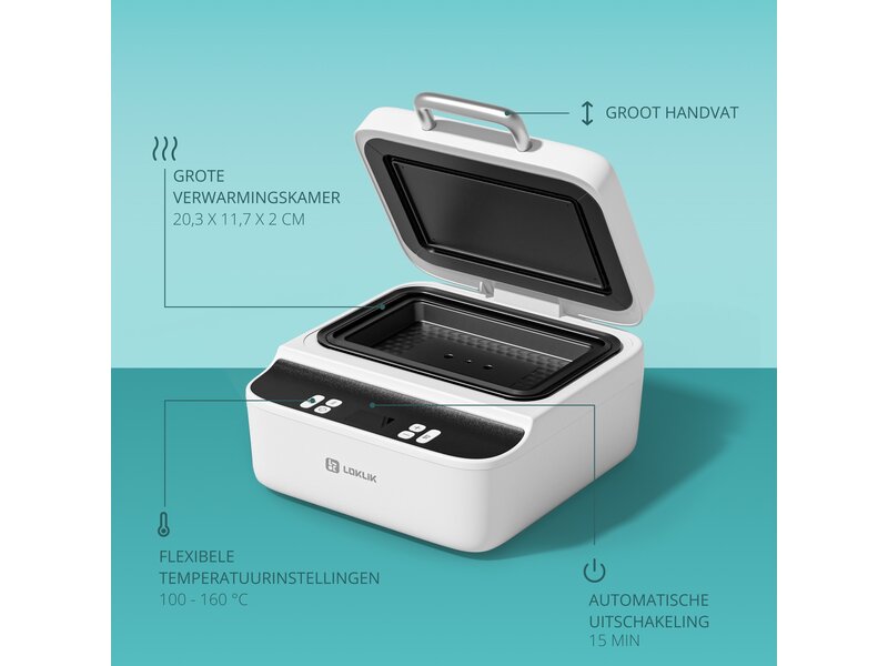 LOKLiK Phone Case Heat Press - Daisy White