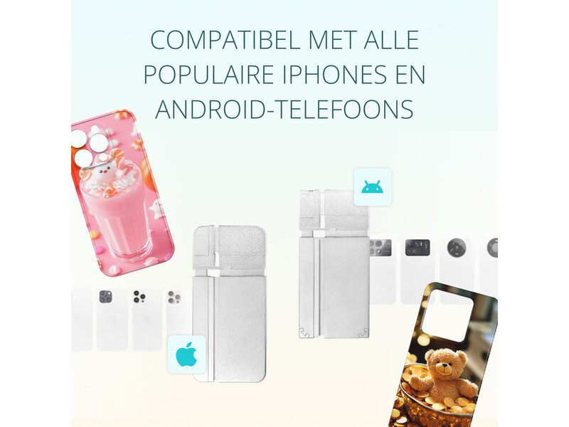 LOKLiK Phone Case Heat Press - Daisy White