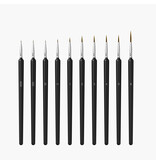 LOKLiK Miniatuur Verfborstel Set LOKLiK Miniatuur Verfborstel Set