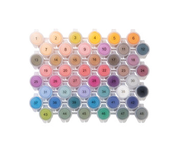 LOKLiK Acryl Verf Kit - 48 kleuren