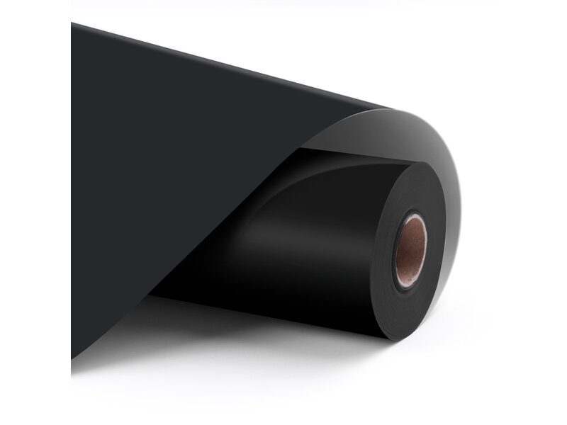 LOKLiK Matless Permanent Adhesive Vinyl - Matte Black - 33 x 305 cm