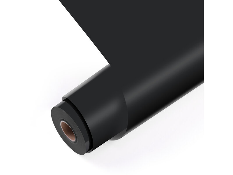 LOKLiK Matless Permanent Adhesive Vinyl - Matte Black - 33 x 305 cm