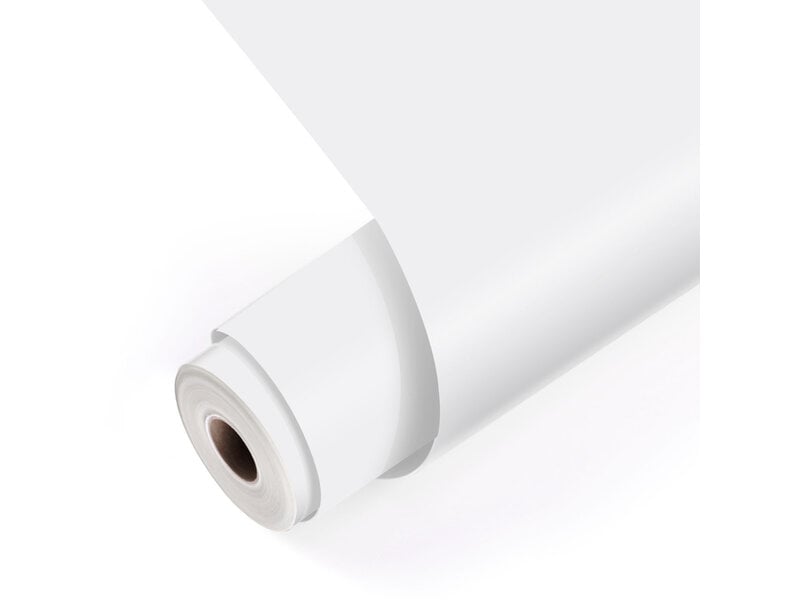 LOKLiK Matless Permanent Adhesive Vinyl - Matte White - 33 x 305 cm