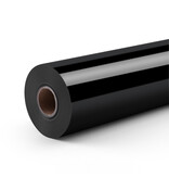 LOKLiK Matless Heat Transfer Vinyl - Glossy Black - 33 x 150 cm