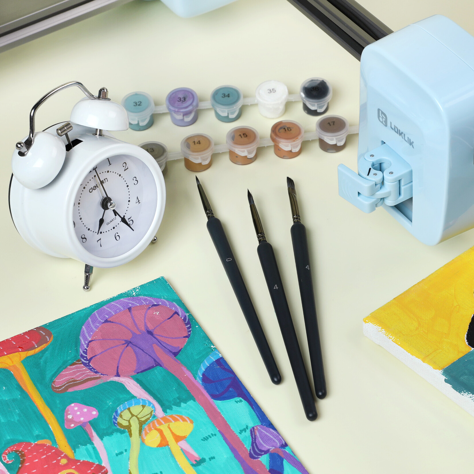 LOKLiK Acrylic Paint Brush Set