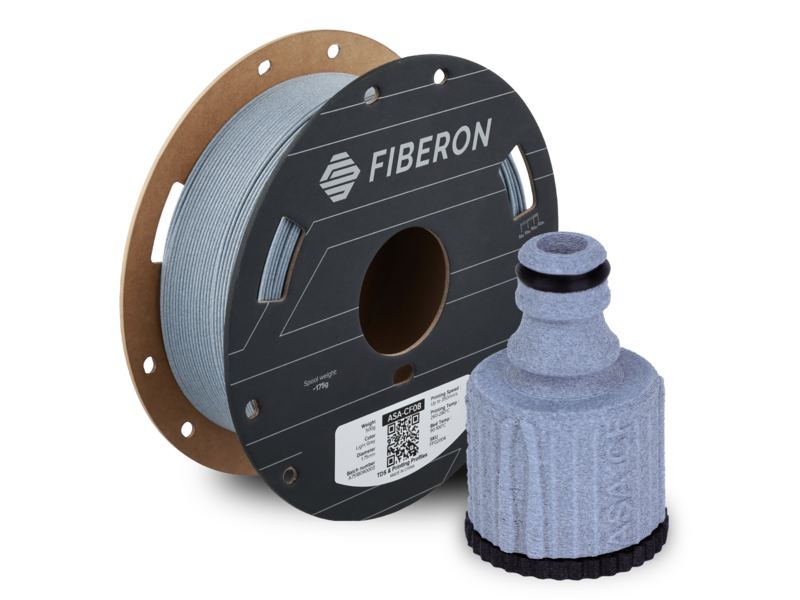 Polymaker Fiberon ASA-CF08 Light Grey 500g 1.75 mm