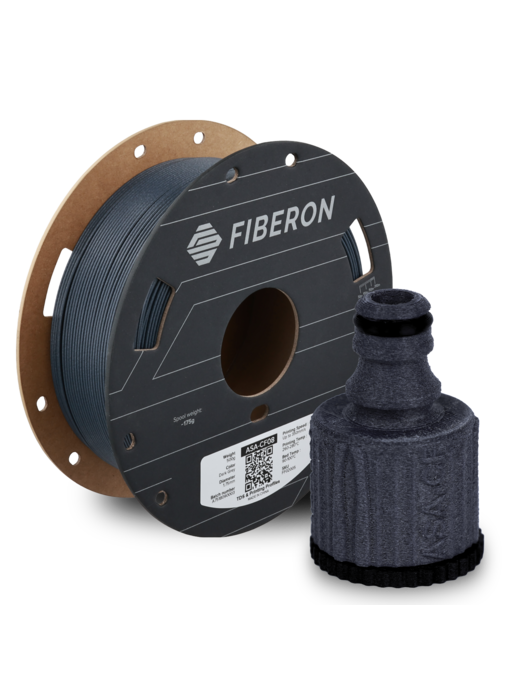 Polymaker Fiberon ASA-CF08 Dark Grey 500g 1.75 mm